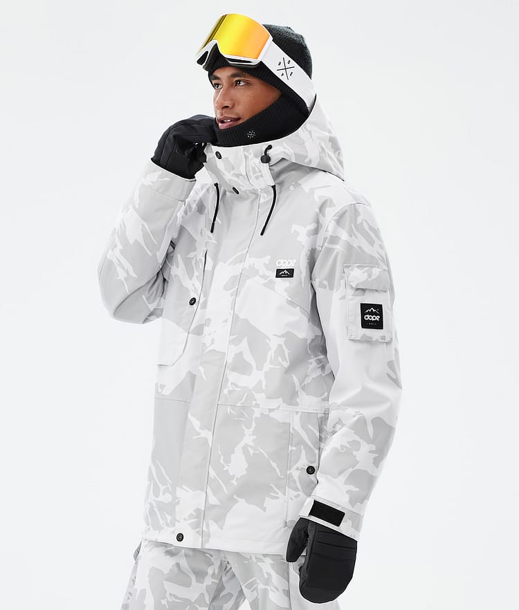 Adept Ski Jacket Men Grey Camo, Image 1 of 9