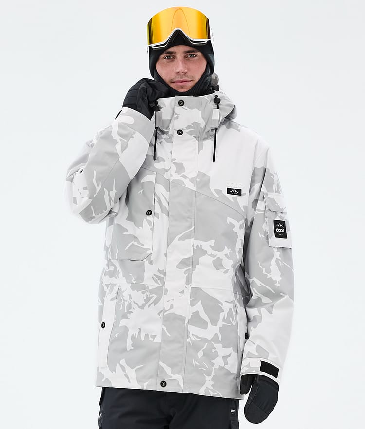 Adept Snowboard Jacket Men Grey Camo, Image 1 of 10