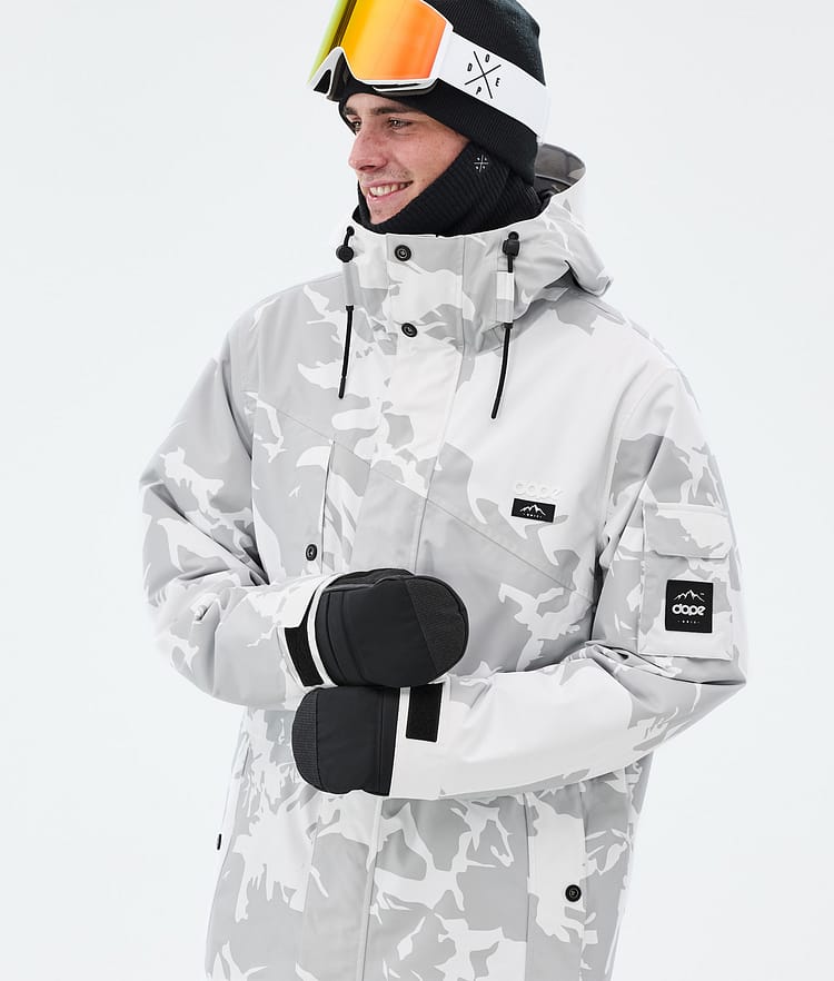 Adept Snowboard Jacket Men Grey Camo, Image 2 of 10