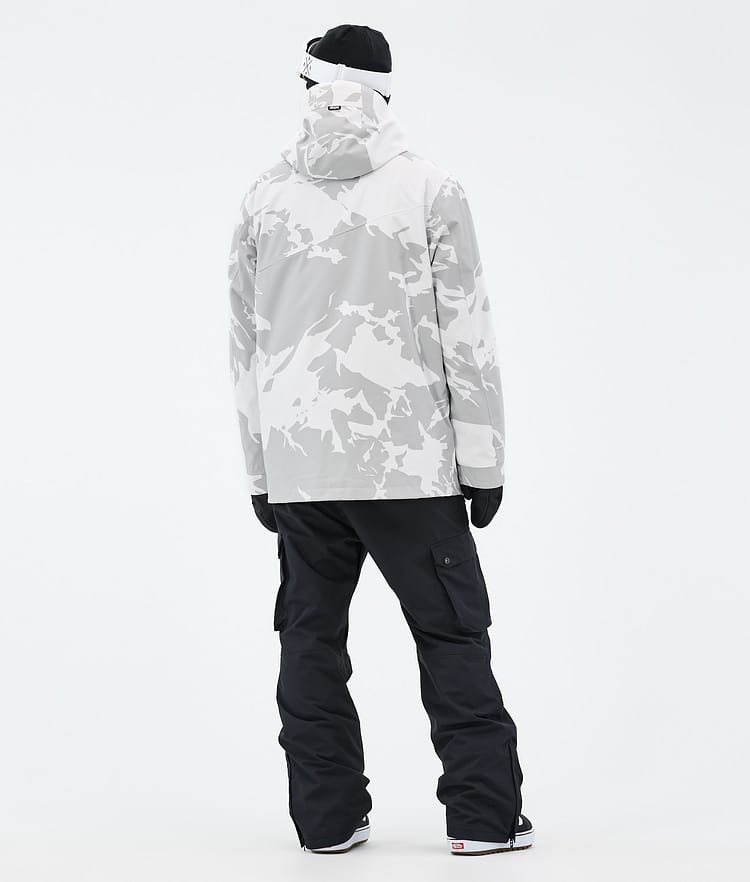 Adept Snowboard Jacket Men Grey Camo, Image 5 of 10
