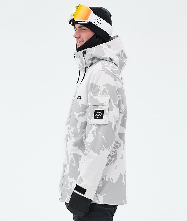 Adept Snowboard Jacket Men Grey Camo, Image 6 of 10