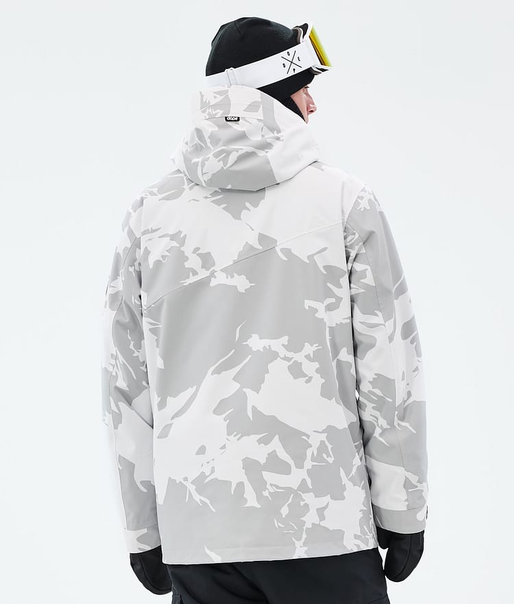 Adept Snowboard Jacket Men Grey Camo, Image 7 of 10