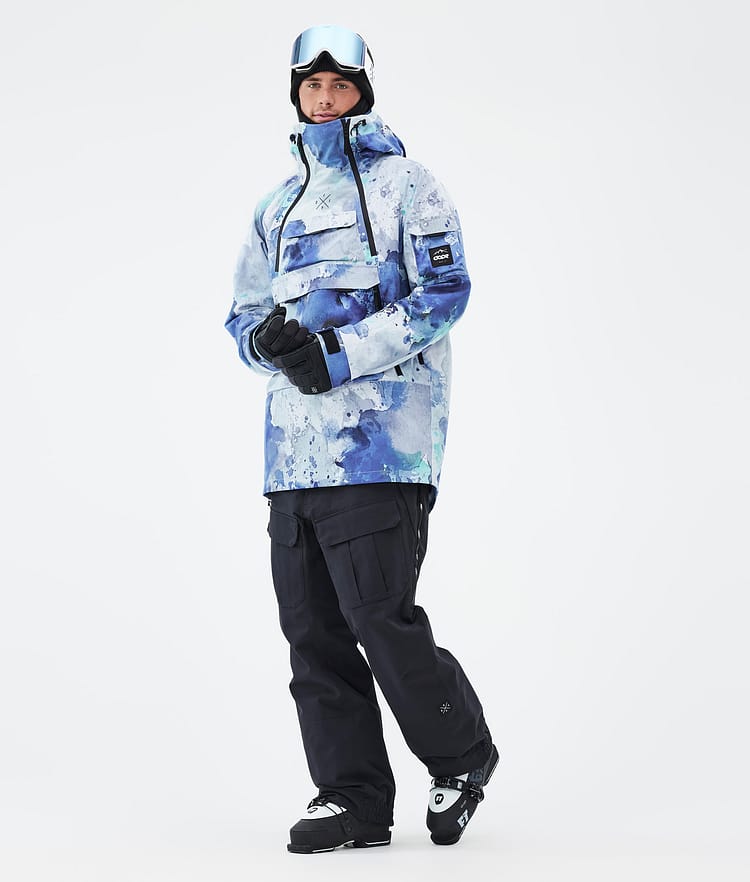 Akin Ski Jacket Men Spray Blue Green