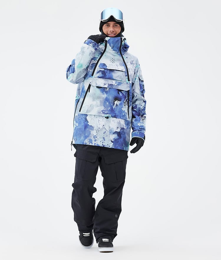 Akin Snowboardjacka Herr Spray Blue Green, Bild 3 av 8