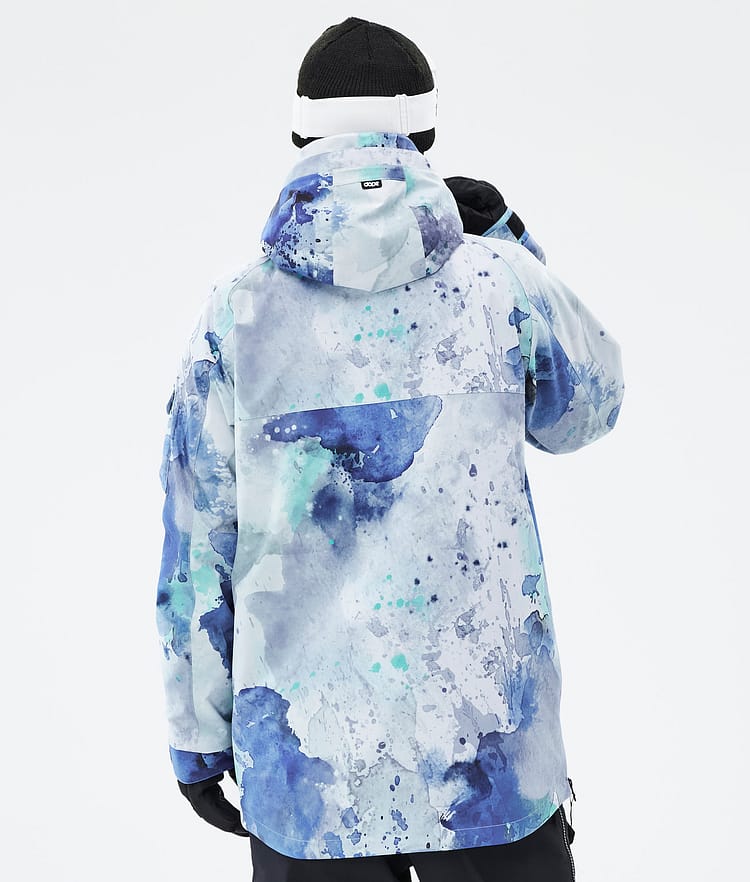 Akin Ski Jacket Men Spray Blue Green, Image 7 of 8