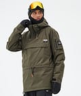 Annok Snowboard Jacket Men Olive Green, Image 1 of 8