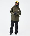Annok Snowboardjacka Herr Olive Green, Bild 2 av 8