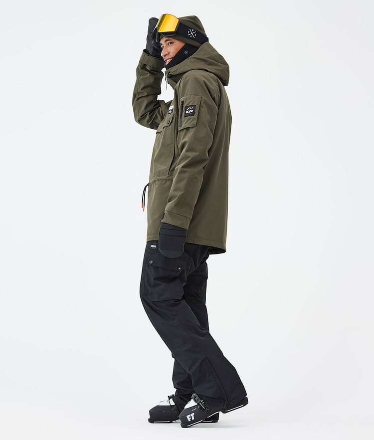 Annok Ski Jacket Men Olive Green, Image 4 of 8