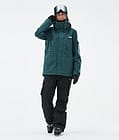 Adept W Veste de Ski Femme Bottle Green, Image 2 sur 9