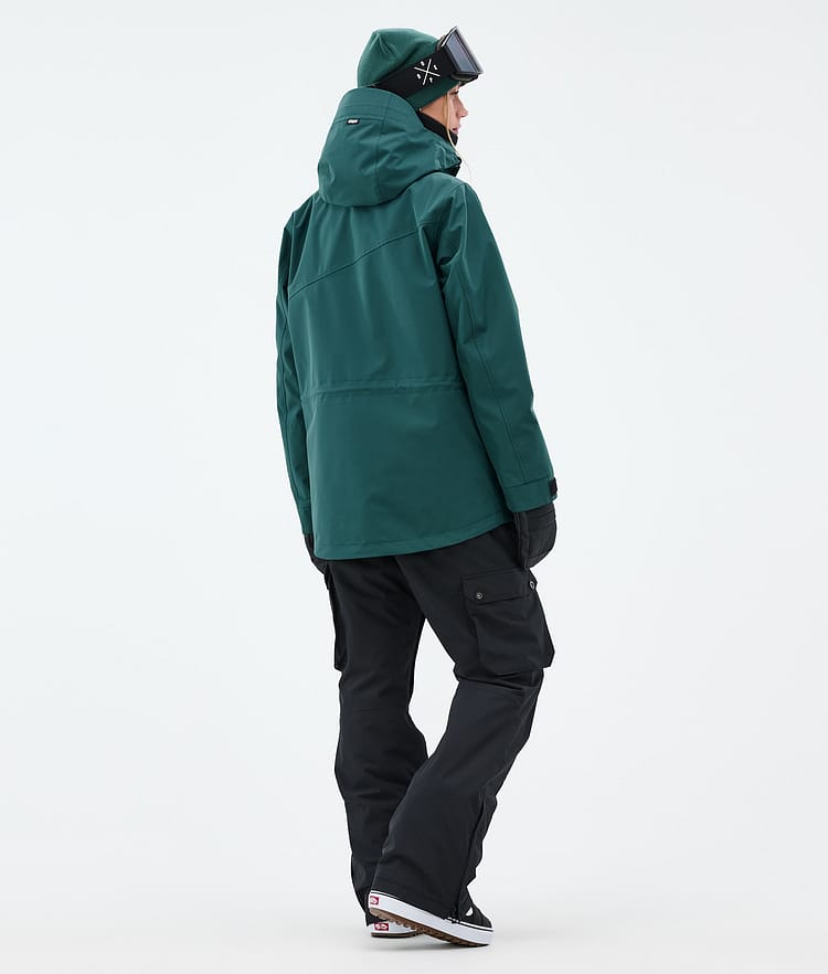 Adept W Snowboard jas Dames Bottle Green, Afbeelding 5 van 10
