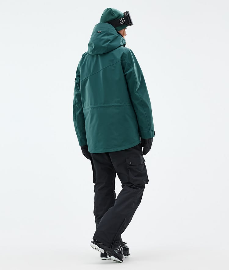 Adept W Ski Jacket Women Bottle Green, Image 5 of 10