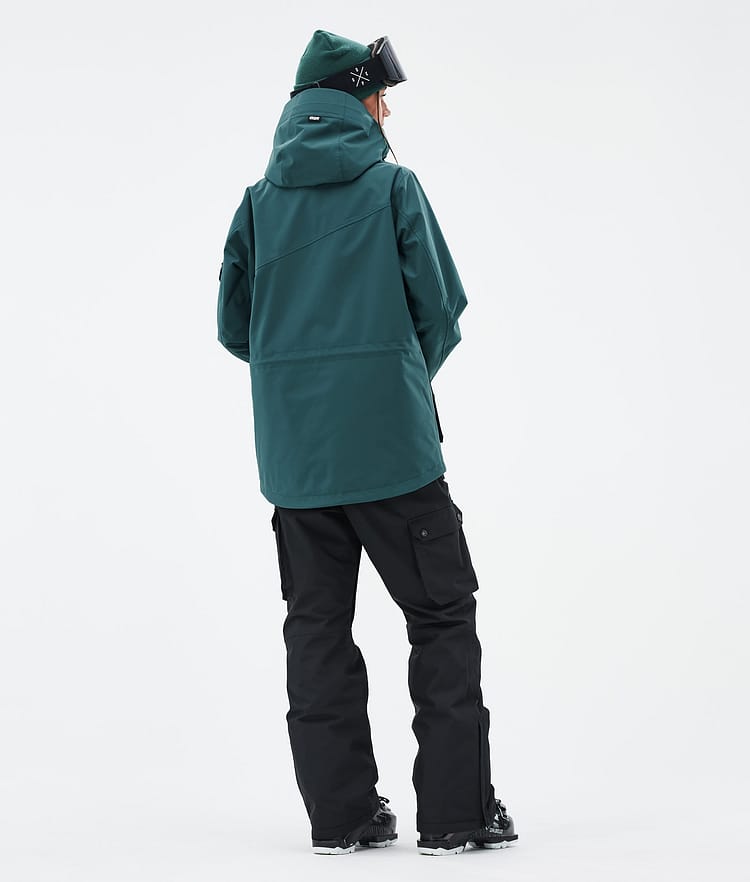 Adept W Veste de Ski Femme Bottle Green, Image 4 sur 9