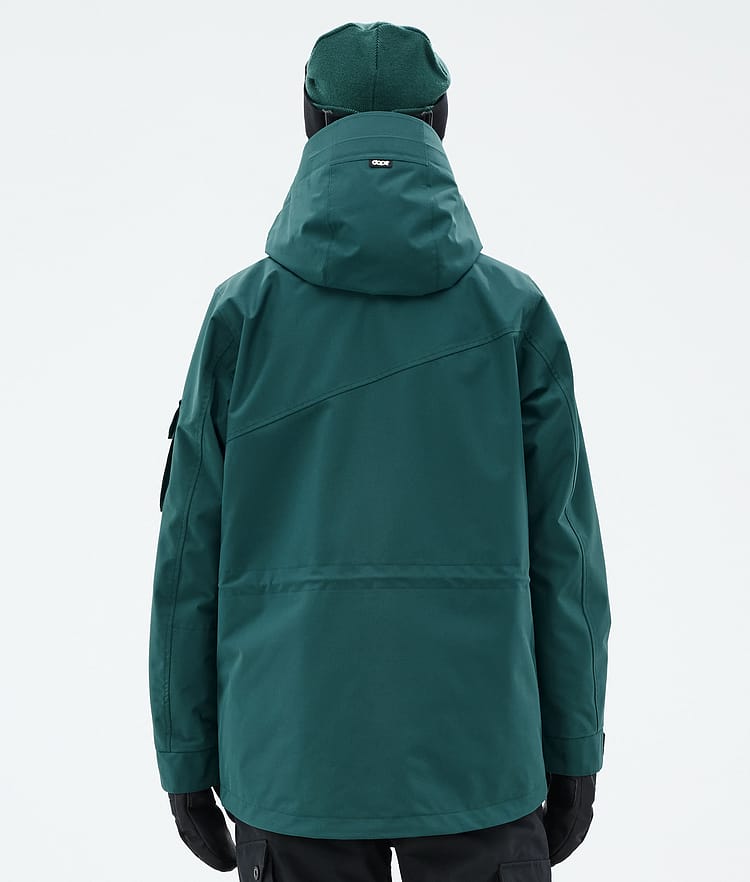 Adept W Ski Jacket Women Bottle Green, Image 7 of 10