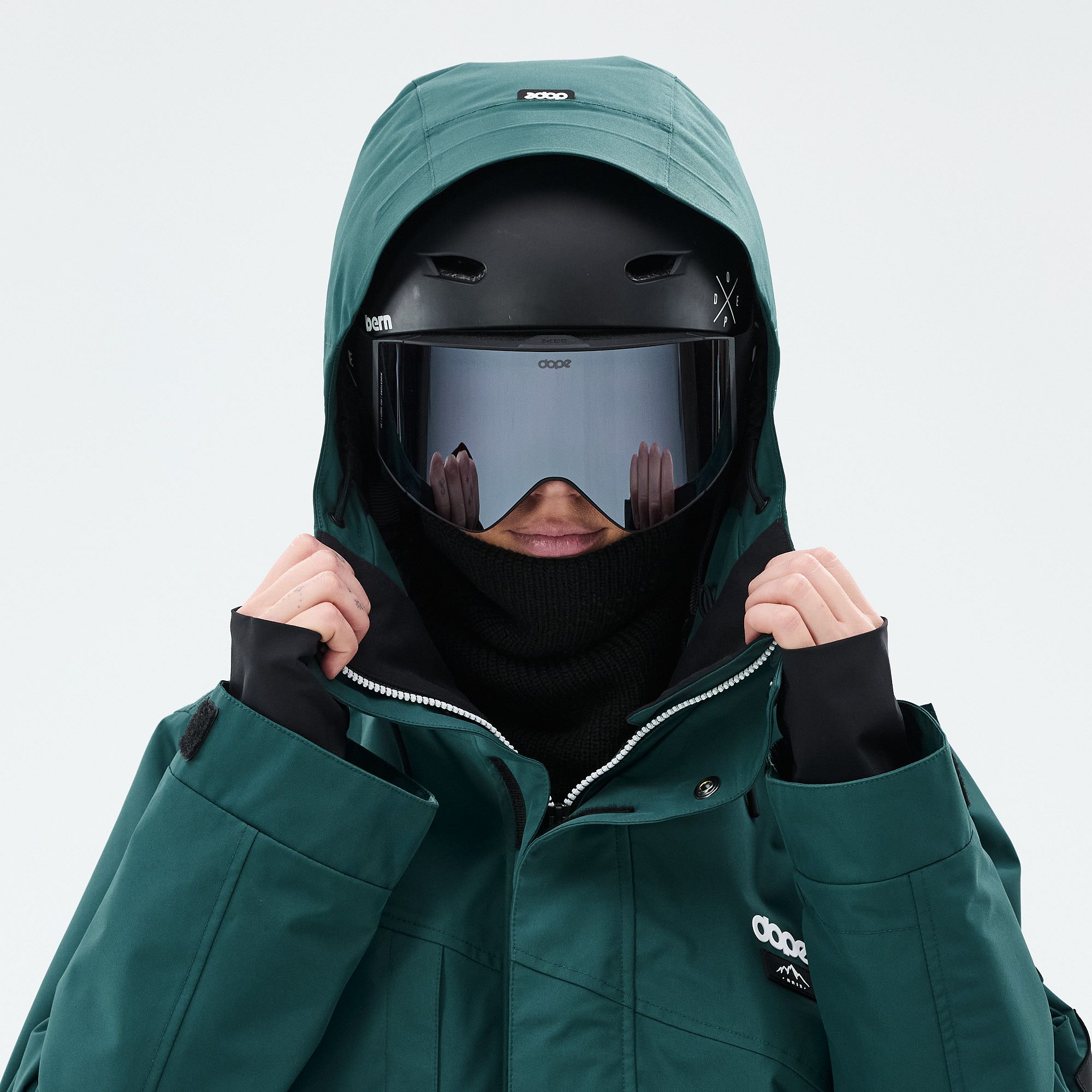 Dope Adept W Snowboard Jacket Women Bottle Green | Dopesnow.com