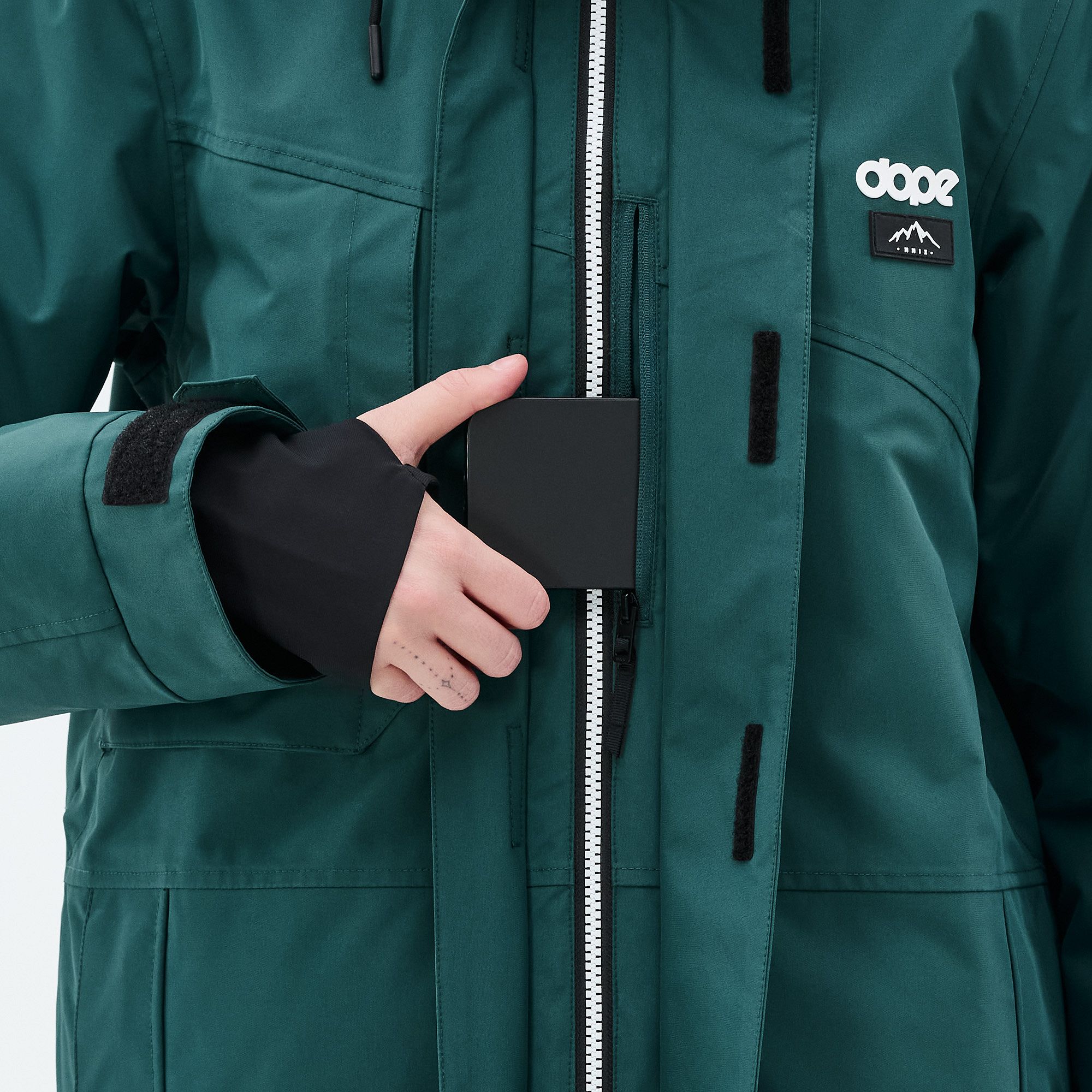 Dope Adept W Snowboard Jacket Women Bottle Green | Dopesnow.com