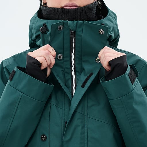 Front Zipper with Double Plackets Main Product Details Image,