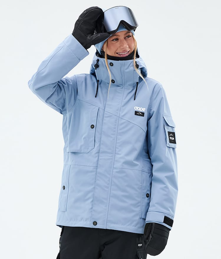 Adept W Snowboardjakke Dame Light Blue, Bilde 1 av 10