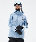 Adept W Snowboard Jacket Women Light Blue