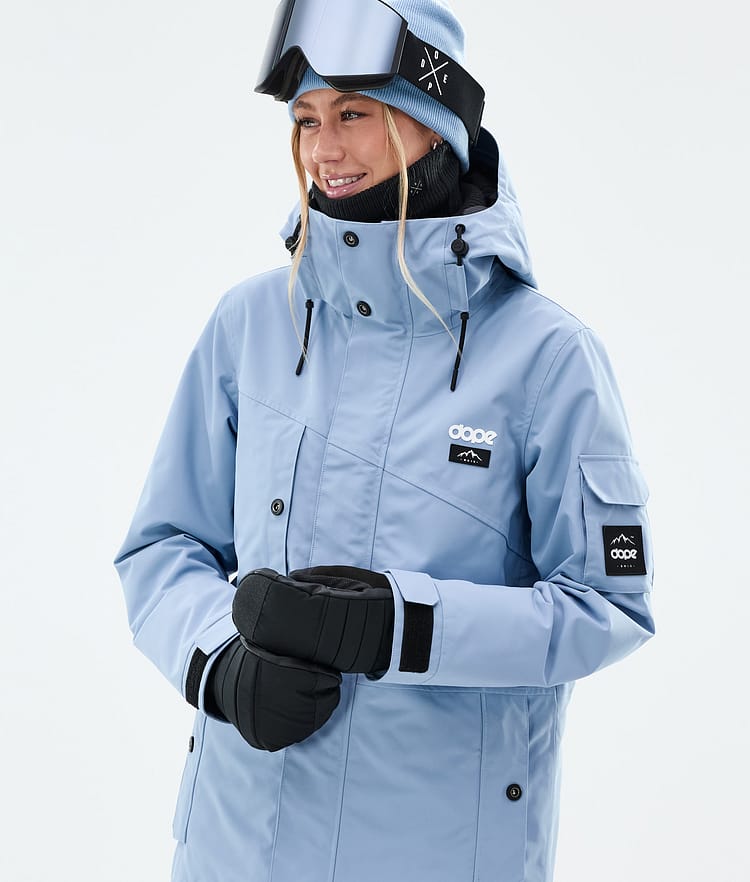 Adept W Snowboardjakke Dame Light Blue, Bilde 2 av 10