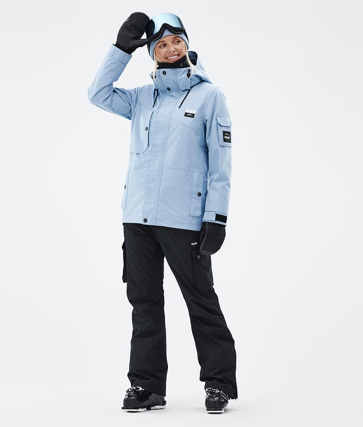 Adept W Ski Jacket Women Light Blue, Image 3 of 9