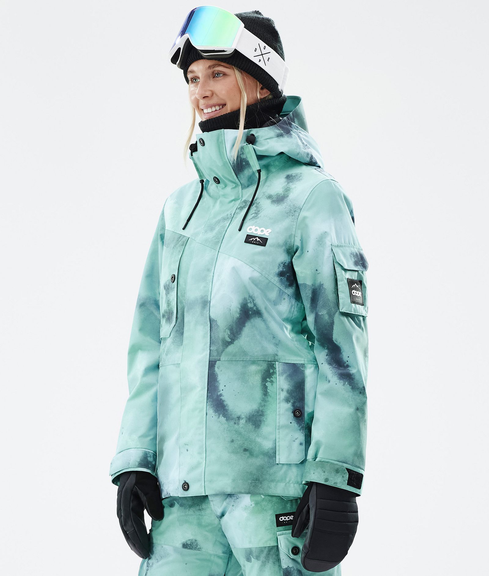 Adept W Giacca Snowboard Donna Liquid Green Renewed, Immagine 1 di 9