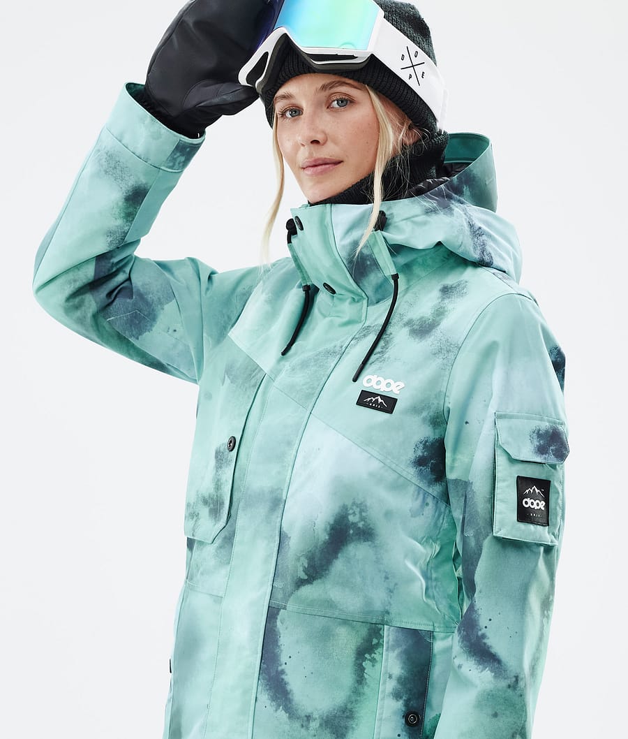 Adept W Snowboard Jacket Women Liquid Green
