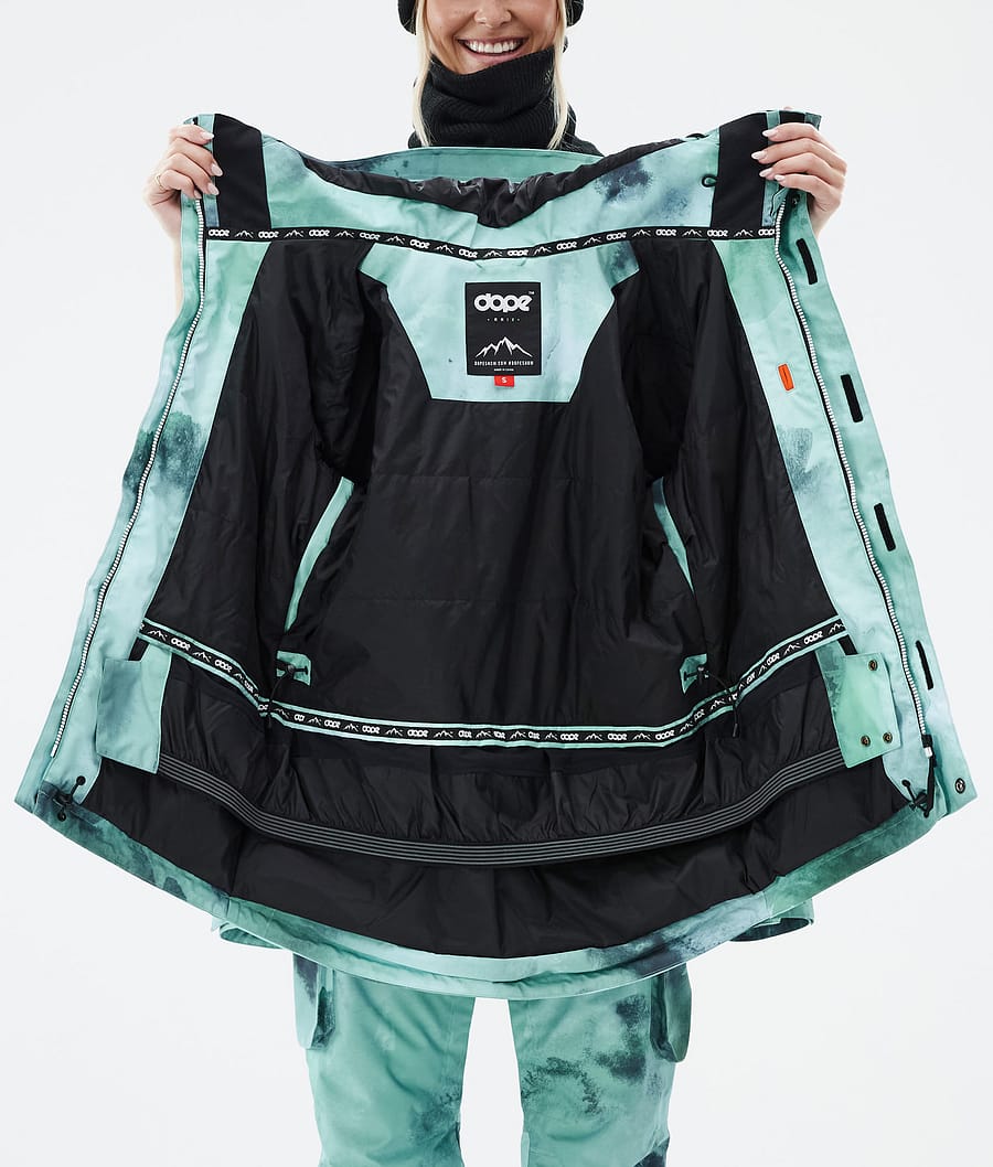 Adept W Snowboard Jacket Women Liquid Green