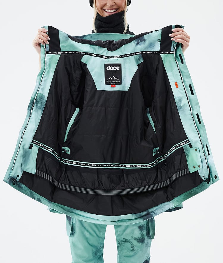 Adept W Veste Snowboard Femme Liquid Green