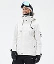 Adept W Kurtka Snowboardowa Kobiety Old White