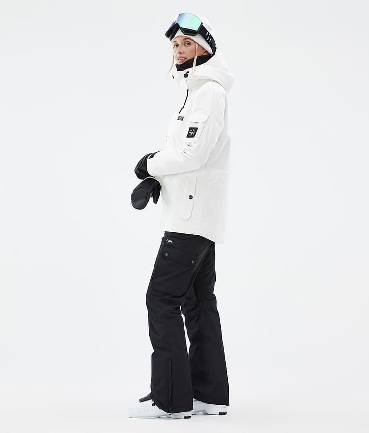 Adept W Skijacke Damen Old White, Bild 3 von 9
