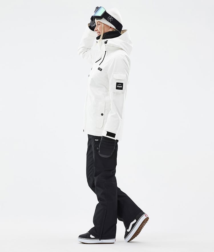 Adept W Giacca Snowboard Donna Old White