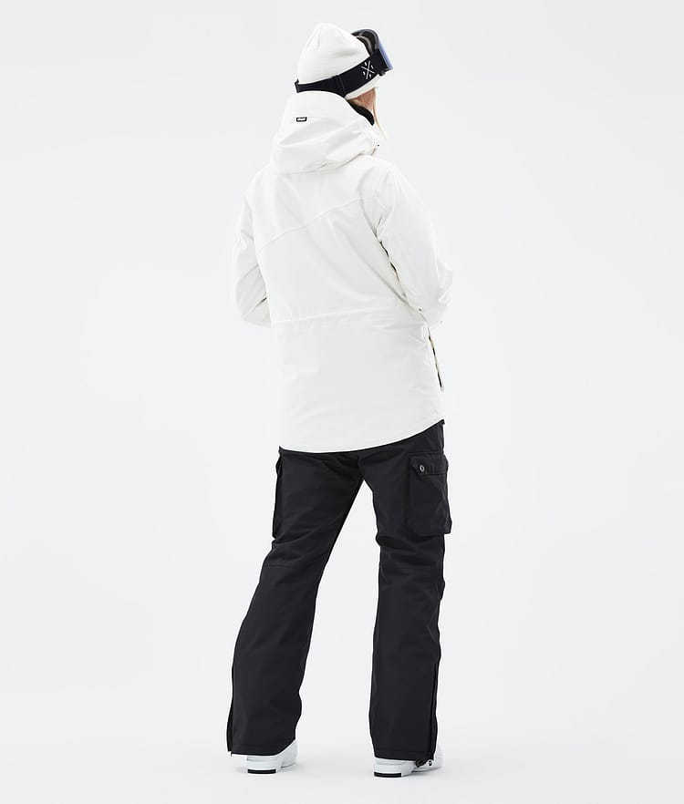 Adept W Skijacke Damen Old White, Bild 4 von 9