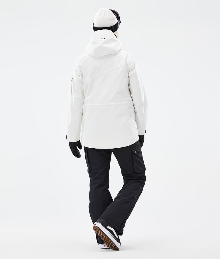 Adept W Veste Snowboard Femme Old White