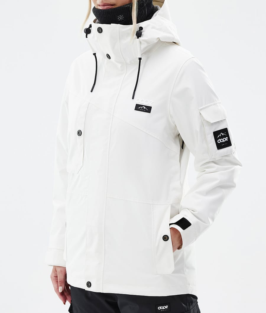 Adept W スノーボードジャケット レディース Old White