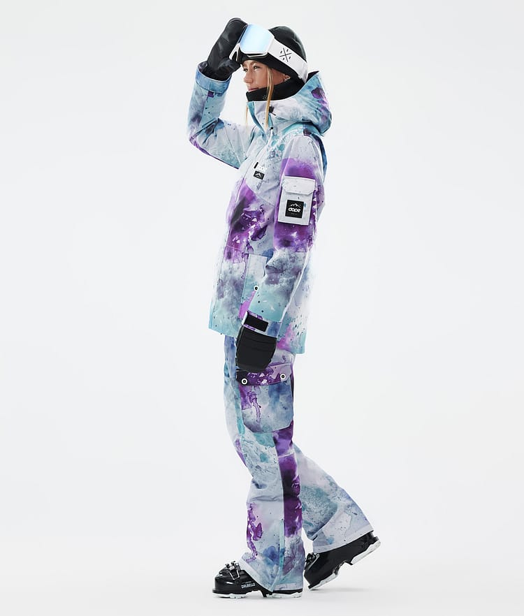 Adept W Ski Jacket Women Spray Green Grape, Image 4 of 9