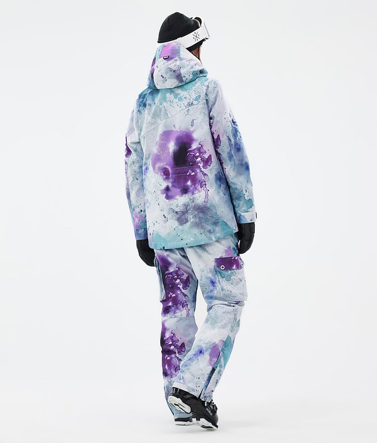 Adept W Manteau Ski Femme Spray Green Grape, Image 4 sur 9