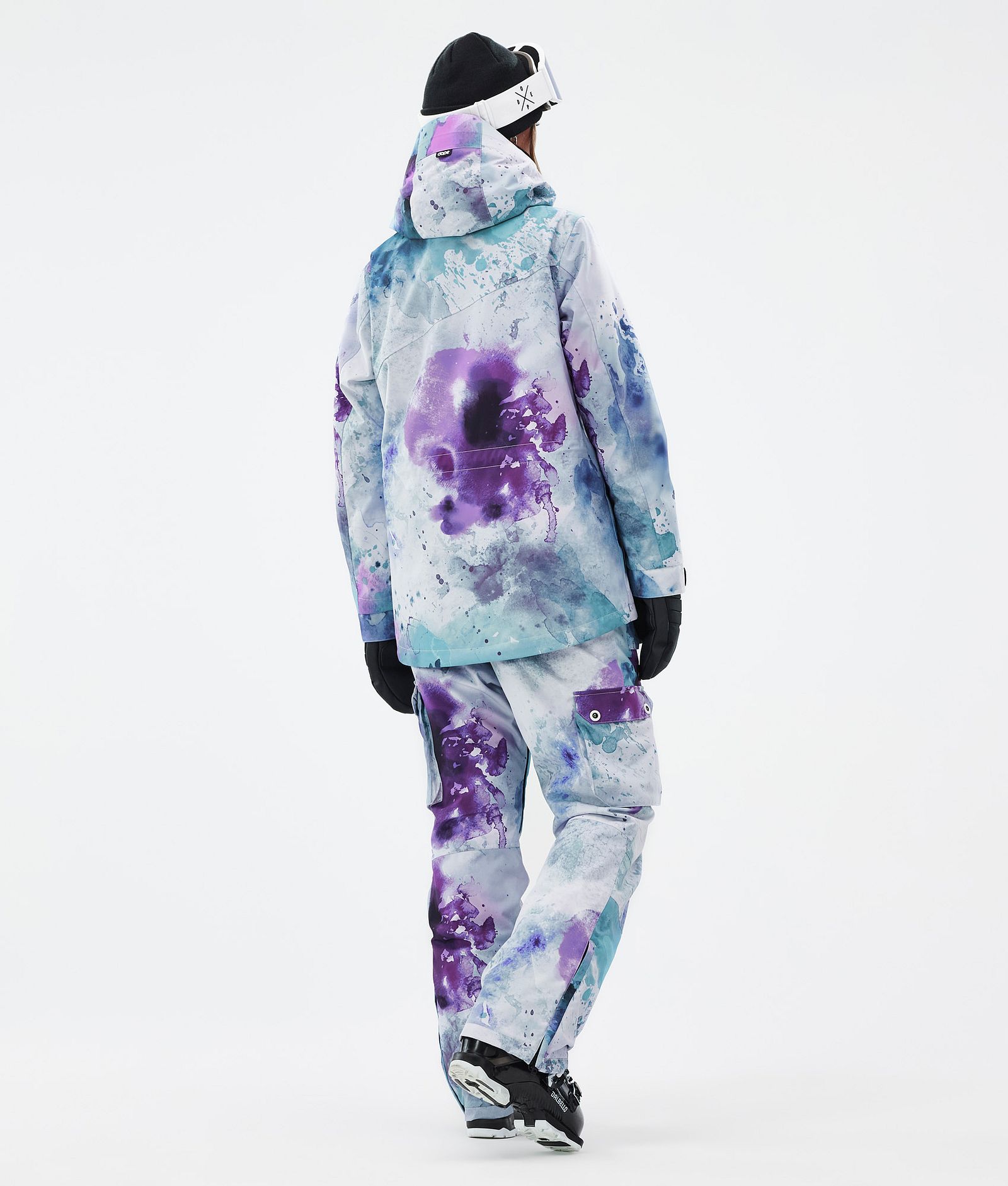 Adept W Manteau Ski Femme Spray Green Grape, Image 4 sur 9