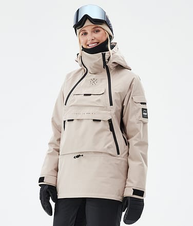 Akin W Veste Snowboard Femme Sand