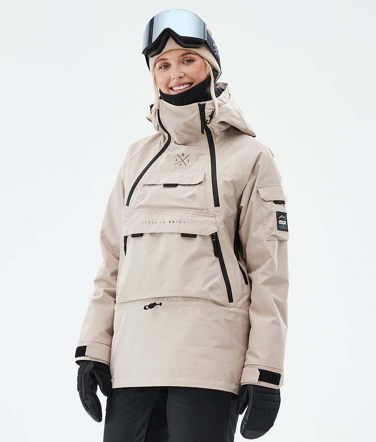 Akin W Ski Jacket Women Sand, Image 1 of 8