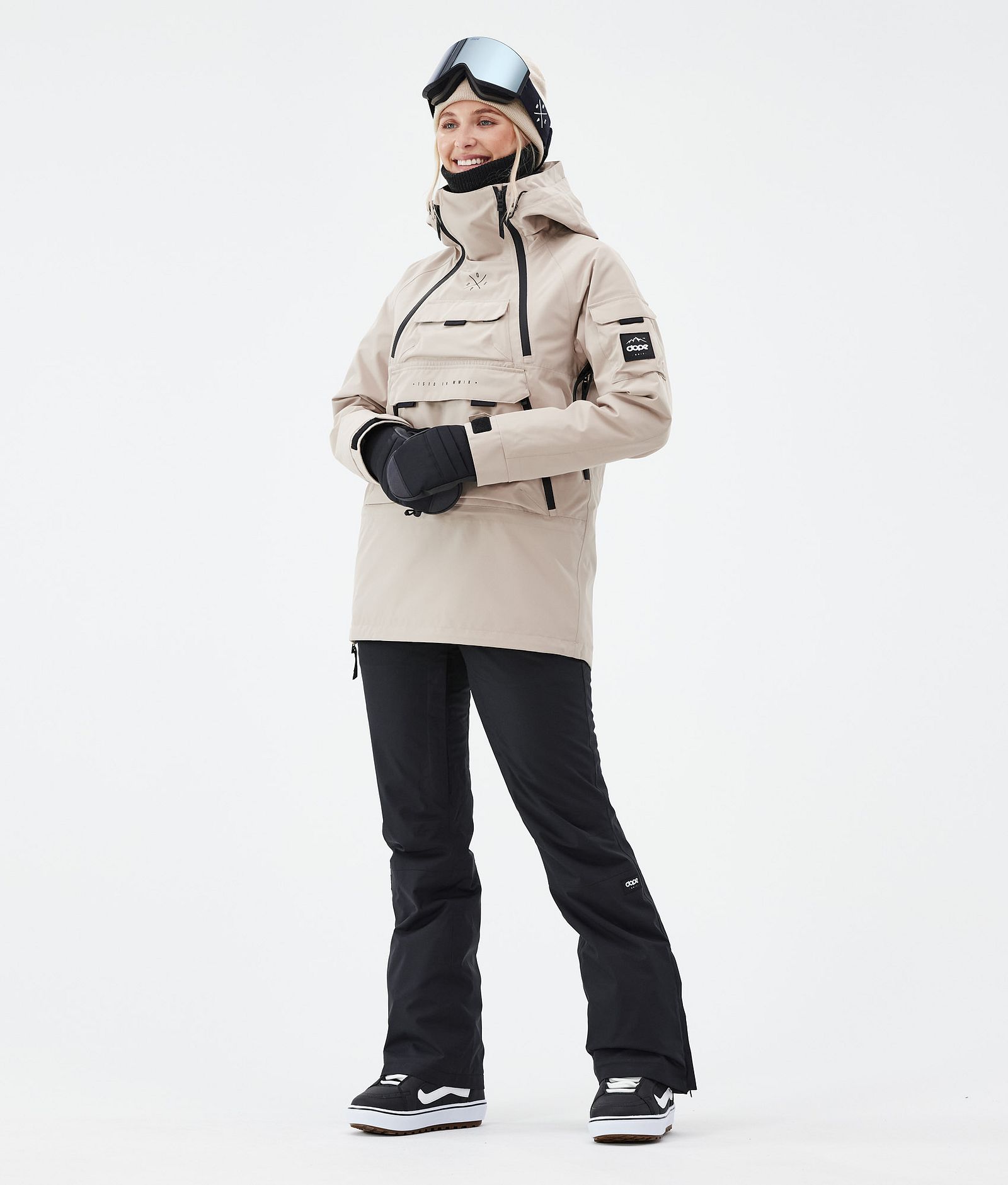 Akin W Snowboardjacka Dam Sand, Bild 2 av 8