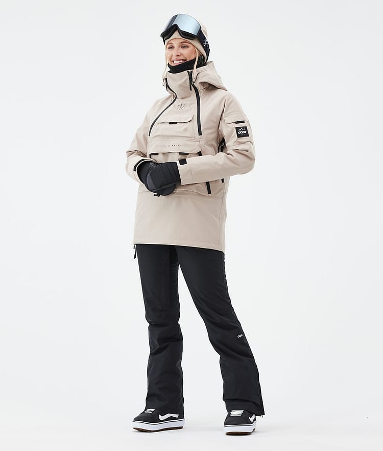 Akin W Snowboard jas Dames Sand