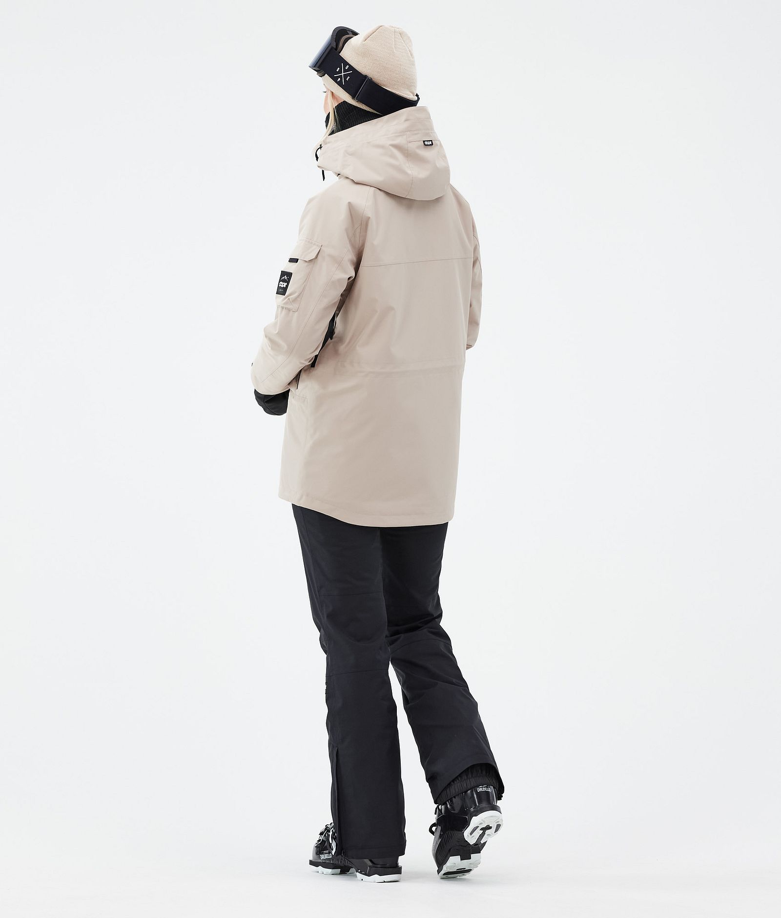 Akin W Ski Jacket Women Sand, Image 4 of 8