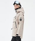 Akin W Ski Jacket Women Sand, Image 5 of 8