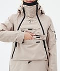 Akin W Ski Jacket Women Sand, Image 8 of 8