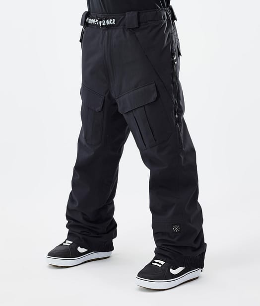 Antek Pantaloni Snowboard Uomo Black