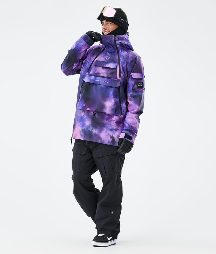 Antek Kalhoty na Snowboard Pánské Black