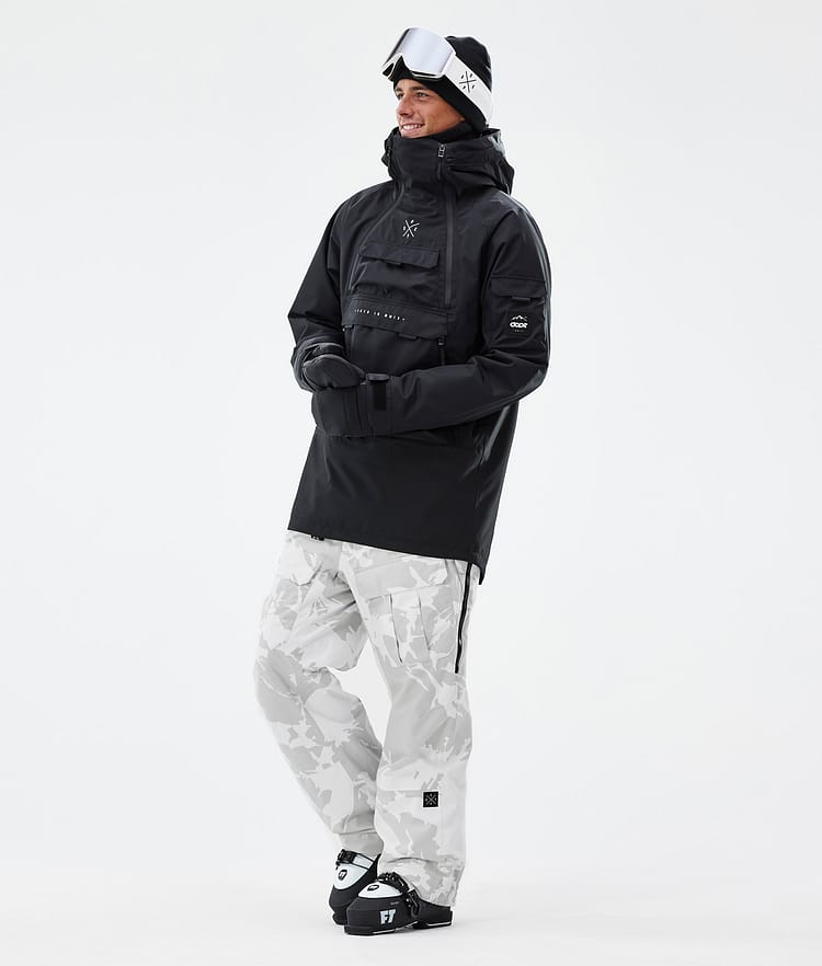 Antek Pantalon de Ski Homme Grey Camo, Image 2 sur 7
