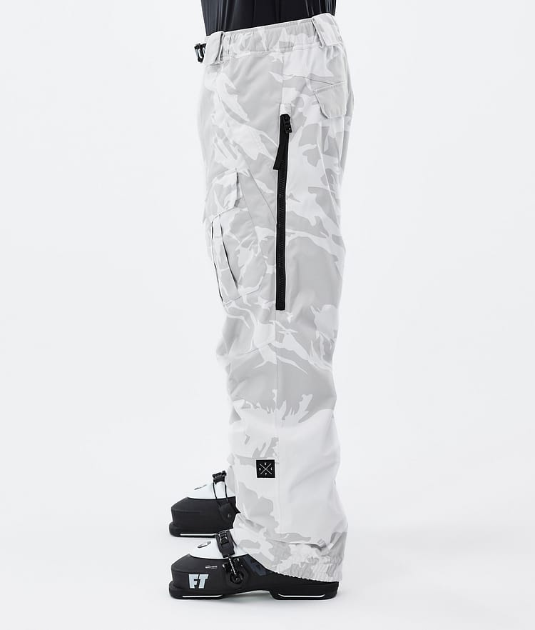 Antek Pantalon de Ski Homme Grey Camo, Image 3 sur 7