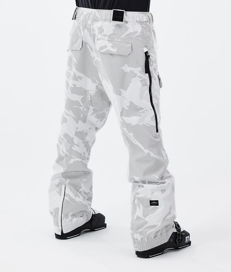 Antek Pantalon de Ski Homme Grey Camo, Image 4 sur 7