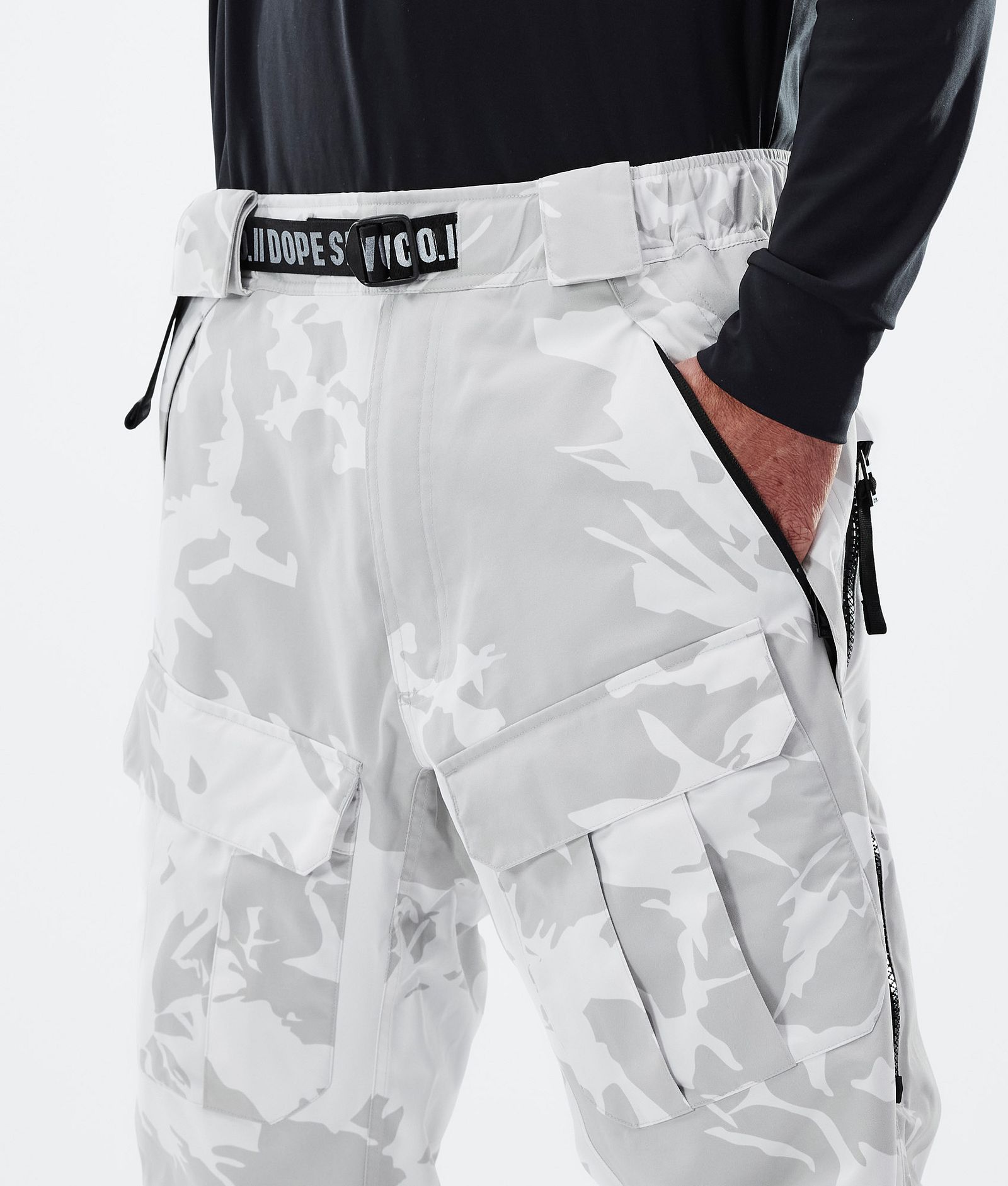 Antek Pantalon de Ski Homme Grey Camo
